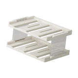 Maxbell Cup Storage Rack Basement Drinks Kitchen Organization Water Bottle Organizer 33x22x15cm Clear