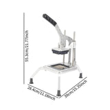 Maxbell Potato Cutter Manual Vegetable Slicing Tool for Vegetable Potatoes Cucumbers