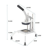 Maxbell Potato Cutter Manual Vegetable Slicing Tool for Vegetable Potatoes Cucumbers