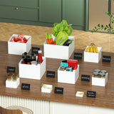 Maxbell 6x Acrylic Display Risers Buffet Riser for Collection Dessert Action Figures