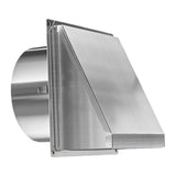 Maxbell Dryer Vent Cover Outside Weatherproof Easy Installation Versatile Protection Silver