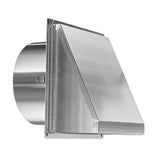 Maxbell Dryer Vent Cover Outside Weatherproof Easy Installation Versatile Protection Silver