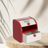 Maxbell Metal Bread Box Keeper Multifunctional Desk Organizer for Home Cafe Pantry S Drawer