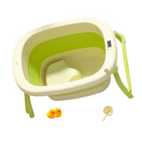 Maxbell Foldable Baby Bath Tub Multifunction Bathing Basin for Newborn Travel Green