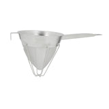 Maxbell Cone Mesh Strainer with Stand with Base with Long Handle for Tea Coffee Flour 25cm