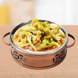 Maxbell Shallow Plate Home Multifunctional Fry Pan Dry Pot for Food Stewing Steaming 20cmx6.2cm