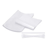Maxbell 100 Pieces Transparent Poultry Shrink Bags Multipurpose Waterproof 40.5x25cm