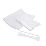 Maxbell 100 Pieces Transparent Poultry Shrink Bags Multipurpose Waterproof 40.5x25cm