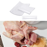 Maxbell 100 Pieces Transparent Poultry Shrink Bags Multipurpose Waterproof 40.5x25cm