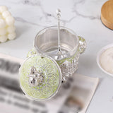 Maxbell Sugar Bowl Pepper Dispenser with Lid and Spoon Canister Decorative Salt Bowl