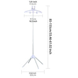 Maxbell Garment Rack Travel for Steaming Clothes Sturdy Garment Steamer Clothes Rack