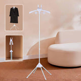 Maxbell Steamer Hanger Stand Adjustable Height Lightweight Space Saving Garment Rack white