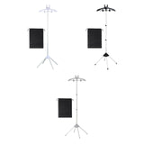 Maxbell Steamer Hanger Stand Adjustable Height Lightweight Space Saving Garment Rack white