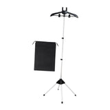 Maxbell Steamer Hanger Stand Adjustable Height Lightweight Space Saving Garment Rack black