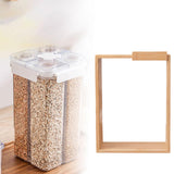 Maxbell Cereal Food Storage Container Dispenser Large Canister for Snack Pasta Sugar