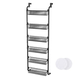 Maxbell over The Door Pantry Organizer Storage Rack for Bedroom Laundry Organization