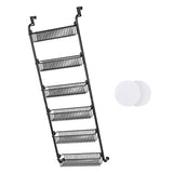 Maxbell over The Door Pantry Organizer Storage Rack for Bedroom Laundry Organization