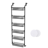 Maxbell over The Door Pantry Organizer Storage Rack for Bedroom Laundry Organization