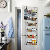 Maxbell over The Door Pantry Organizer Storage Rack for Bedroom Laundry Organization