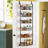 Maxbell over The Door Pantry Organizer Storage Rack for Bedroom Laundry Organization