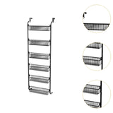 Maxbell over The Door Pantry Organizer Storage Rack for Bedroom Laundry Organization