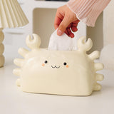 Maxbell Ceramic Tissue Box Convenience Canister for Countertop Study Room Cabinet