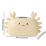 Maxbell Ceramic Tissue Box Convenience Canister for Countertop Study Room Cabinet