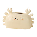 Maxbell Ceramic Tissue Box Convenience Canister for Countertop Study Room Cabinet