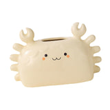 Maxbell Ceramic Tissue Box Convenience Canister for Countertop Study Room Cabinet