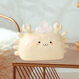 Maxbell Ceramic Tissue Box Convenience Canister for Countertop Study Room Cabinet