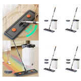 Maxbell Mop and Bucket with Wringer Set Flat Mop for Hardwood Tile Wall
