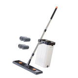 Maxbell Mop and Bucket with Wringer Set Flat Mop for Hardwood Tile Wall