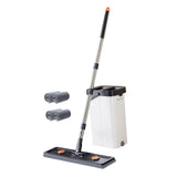 Maxbell Mop and Bucket with Wringer Set Flat Mop for Hardwood Tile Wall