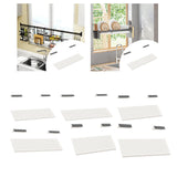 Maxbell Windowsill Shelf Reliable Counter Extender for Balcony Bathroom 15cmx40cm