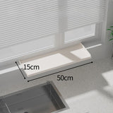 Maxbell Windowsill Shelf Reliable Counter Extender for Balcony Bathroom 15cmx50cm