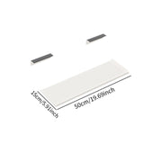 Maxbell Windowsill Shelf Reliable Counter Extender for Balcony Bathroom 15cmx50cm