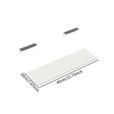 Maxbell Windowsill Shelf Reliable Counter Extender for Balcony Bathroom 20cmx40cm
