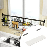 Maxbell Windowsill Shelf Reliable Counter Extender for Balcony Bathroom 20cmx50cm
