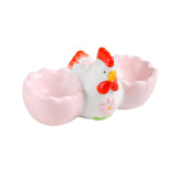 Maxbell Easter Egg Cup Figurine Kitchen Gadget Egg Stand for Lunch Home Decor Dinner A