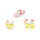 Maxbell Easter Egg Cup Figurine Kitchen Gadget Egg Stand for Lunch Home Decor Dinner A