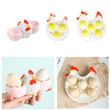 Maxbell Easter Egg Cup Figurine Kitchen Gadget Egg Stand for Lunch Home Decor Dinner A
