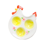Maxbell Easter Egg Cup Figurine Kitchen Gadget Egg Stand for Lunch Home Decor Dinner B