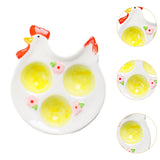 Maxbell Easter Egg Cup Figurine Kitchen Gadget Egg Stand for Lunch Home Decor Dinner B