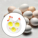 Maxbell Easter Egg Cup Figurine Kitchen Gadget Egg Stand for Lunch Home Decor Dinner B