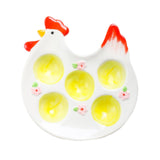 Maxbell Easter Egg Cup Figurine Kitchen Gadget Egg Stand for Lunch Home Decor Dinner C