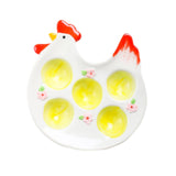 Maxbell Easter Egg Cup Figurine Kitchen Gadget Egg Stand for Lunch Home Decor Dinner C