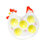 Maxbell Easter Egg Cup Figurine Kitchen Gadget Egg Stand for Lunch Home Decor Dinner C