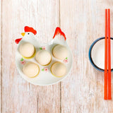 Maxbell Easter Egg Cup Figurine Kitchen Gadget Egg Stand for Lunch Home Decor Dinner C