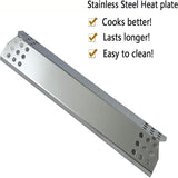 Maxbell Grill Heat Plate Shield Heavy Duty Stainless Iron Repair Practical Heat Tent