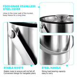 Maxbell Ice Bucket Storage Practical Chilling Beer Bucket for Kitchen Barbecue Party 2 L